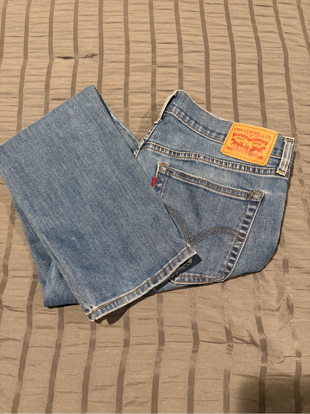 Levi's Blue Boyfriend Jeans